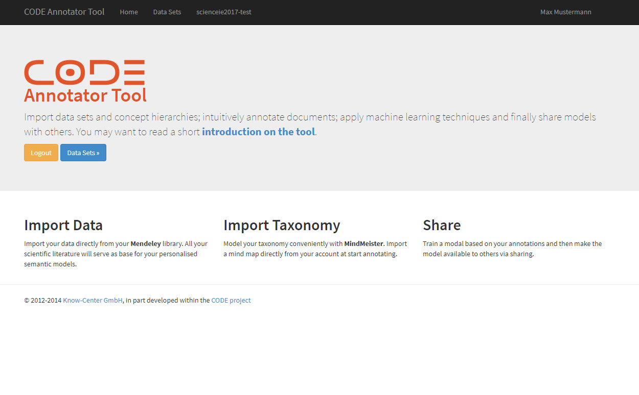 CODE Annotator Tool
