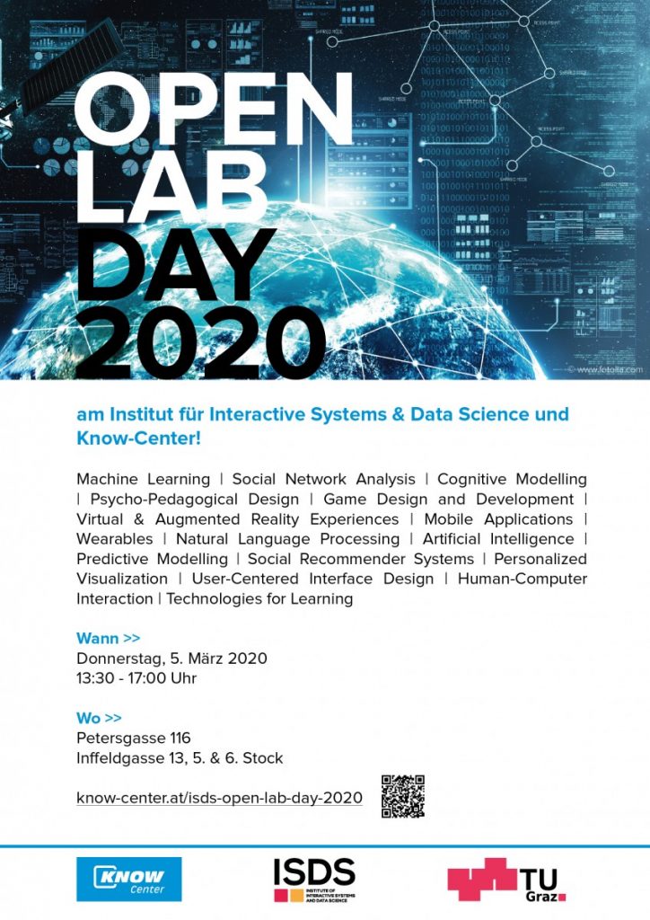 Open Lab Day bei ISDS und Know-Center