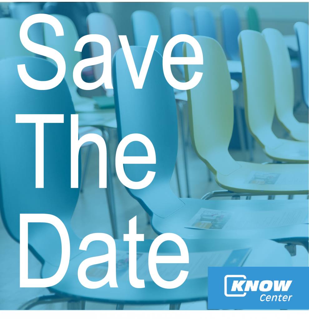 Save The Date 01 July 2020: Virtual Partner Forum of Know-Center