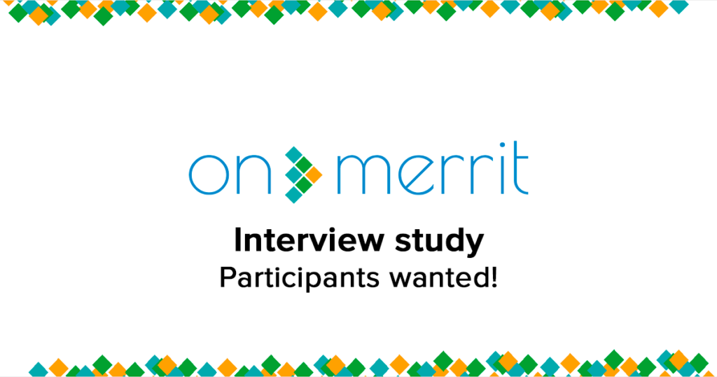 Know-Center Team calls for participants for an Interview study within the framework of ON-MERRIT