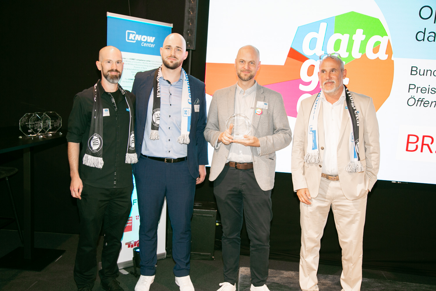Copyright Know Center: Dominik Kowald (Know Center), Martin Böhm (BKA), Robert Seyfriedsberger (BRZ), Oliver Bernecker (Know Center)